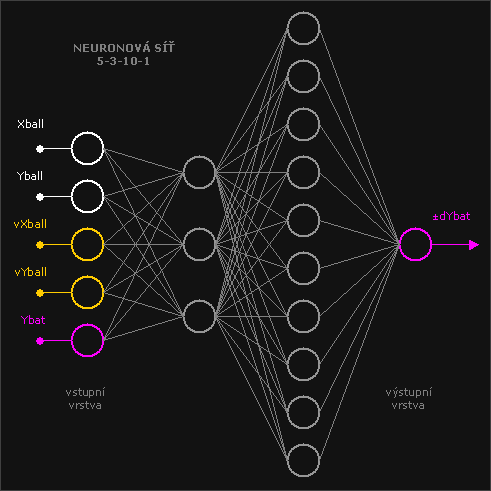 Neuron ping pong net